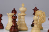 American Adios Designed Padauk Chess Pieces - Piece - Chess-House