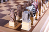 Animals of the Savanna Chess Set with Storage Board - Chess Set - Chess-House