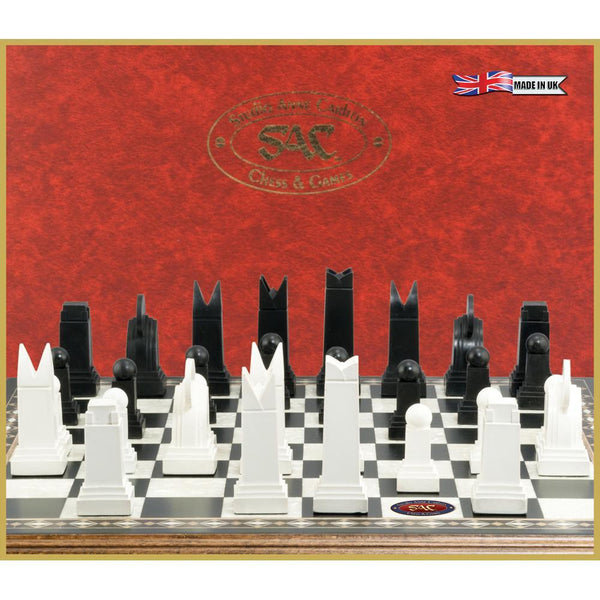 Art Deco Chess Pieces From Studio Anne Carlton - Piece - Chess-House