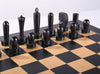 Black Berliner On Black Birdseye Board - Chess Set - Chess-House