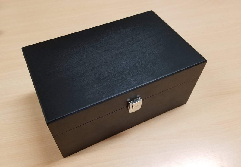 Black Chess Piece Storage Box (for most pieces up to 3.75