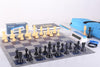 Blue Chess Set Combo #604 - Chess Set - Chess-House