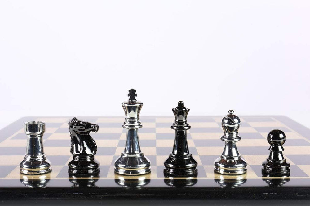 Metallic Chess Chess Metal Pieces: Buy Heavyweight & Luxury Piece Sets