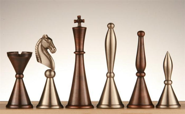 Brass Art Deco Men - Piece - Chess-House
