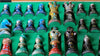 Called Into Being - Sydney Gruber Painted 21" Ambassador Chess Set #12 - Chess Set - Chess-House