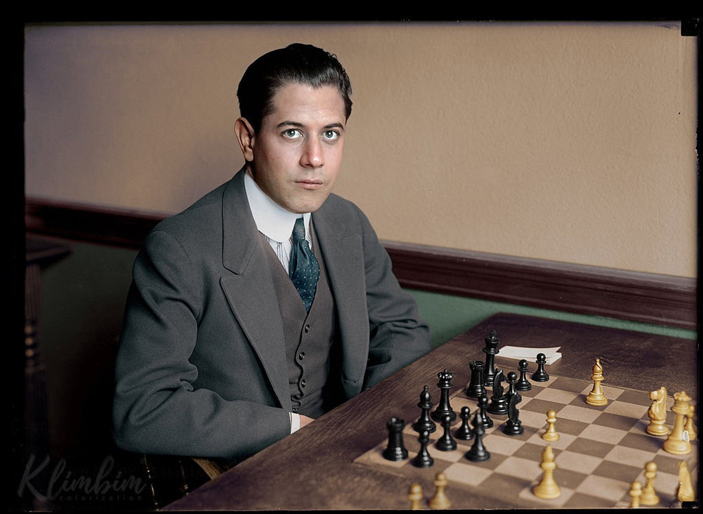 Capablanca Chess Set Weighted Wooden Chess Pieces from chessbazaar