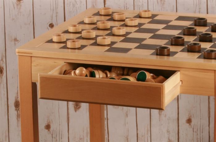 Chess and Checker Table - Large Pieces - Piece - Chess-House