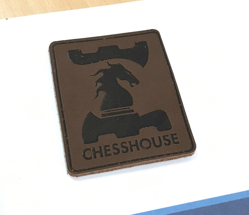 Chess House Leather Patch