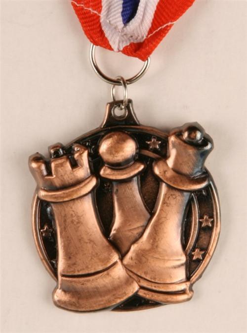 Chess Medals - Round Style - Award - Chess-House