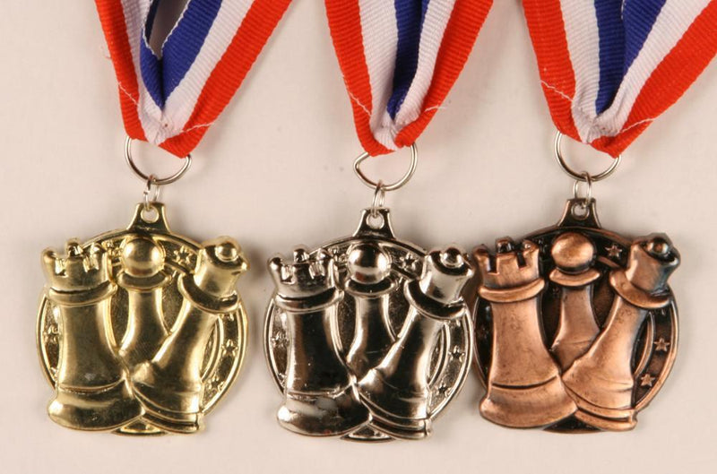 Chess Medals - Round Style