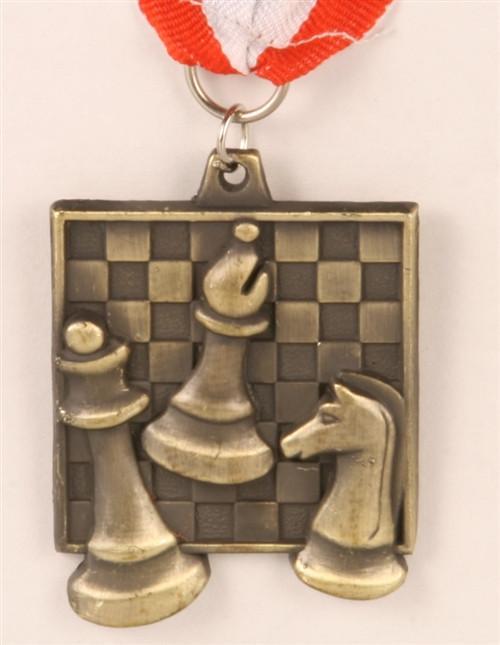 Chess Medals - Square Style - Award - Chess-House