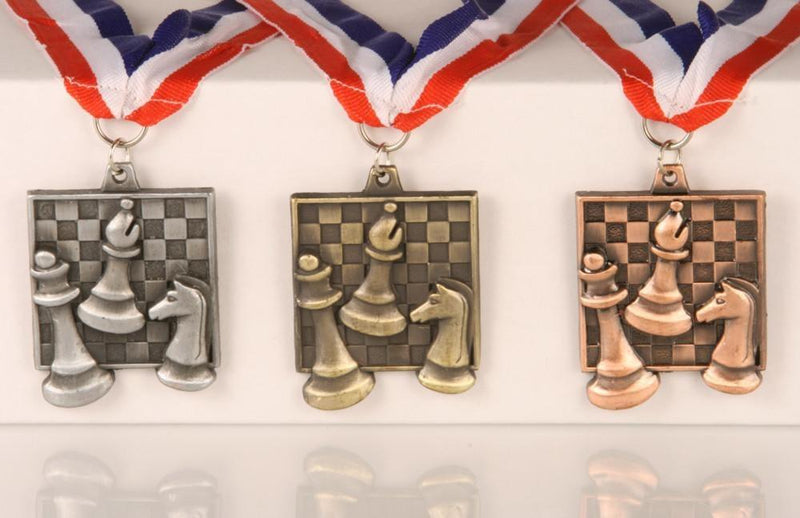 Chess Medals - Square Style