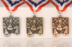 Chess Medals - Square Style - Award - Chess-House