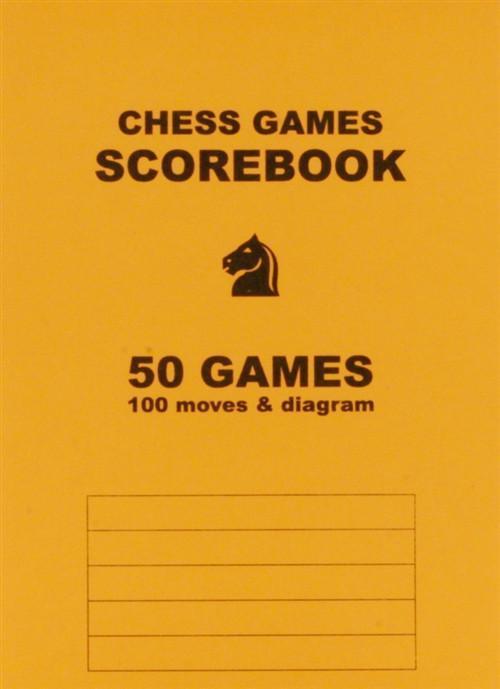 Chess Scorebook - Book - Chess-House