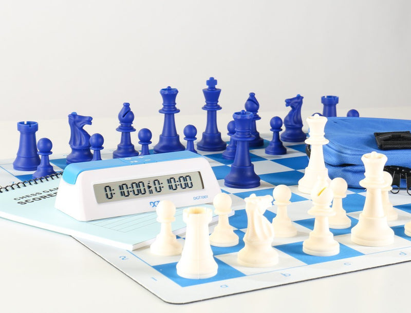Chess Set Combo #10 Flex Blue