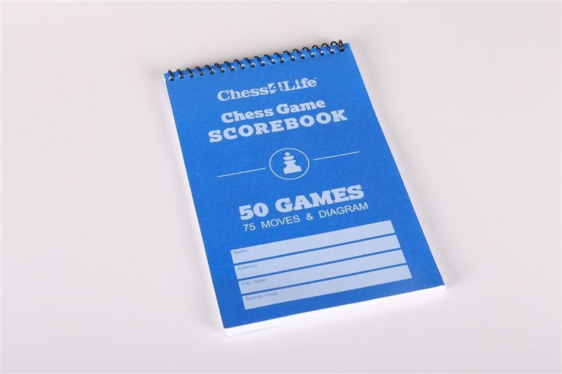 Chess4Life Scorebook - Notation Pad to Record Your Chess Moves