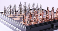 Metal and Pewter Chess Sets