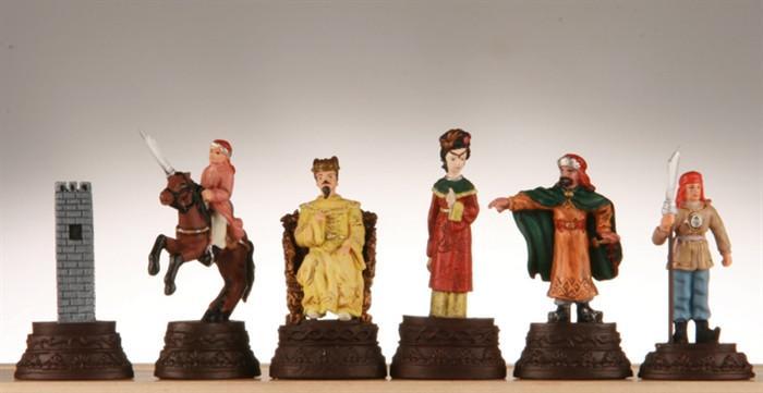 Chinese Qin Dynasty Chess Pieces