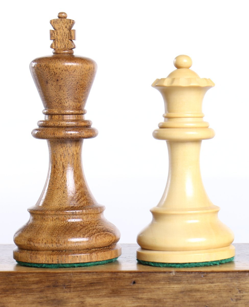 Classic 3.75" Chess Pieces In Acacia Piece
