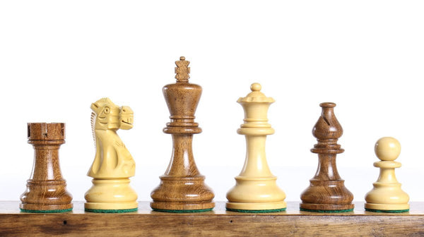 Classic 3.75" Chess Pieces In Acacia Piece