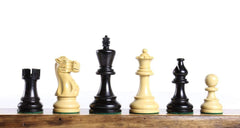 Classic 3.75" Ebonized Chess Pieces Piece