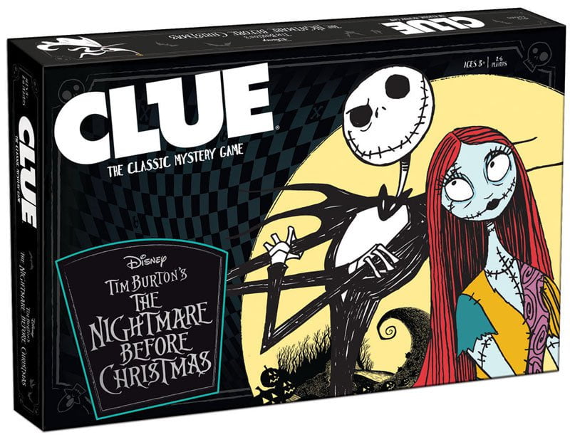 Clue Board Game - Nightmare Before Christmas Edition