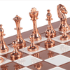 Copper Staunton Chess Set - 11"