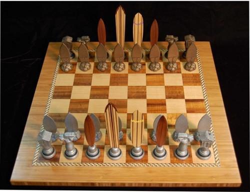 Dave Reynolds Surf Chess Set - Chess Set - Chess-House