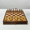 DEAL ITEM: 18” Walnut/Maple Chess Set - Open Box - Chess-House