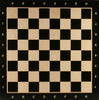 DEAL ITEM: 19" Wooden Chess Board with coordinates - Black Stained - Open Box - Chess-House
