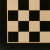 DEAL ITEM: 19" Wooden Chess Board without coordinates - Black Stained - Open Box - Chess-House