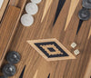 DEAL ITEM: American Walnut Backgammon Set - Game - Chess-House