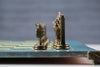 DEAL ITEM: Gold and Silver Greek Mythology Chess Set - 21 1/4" - Chess Set - Chess-House