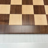DEAL ITEM: Raised Edge Style 21" Hardwood Player's Chessboard 2.25" Squares JLP, USA - Open Box - Chess-House