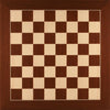 DeLuxe Macassar and Maple Chess Board - Board - Chess-House