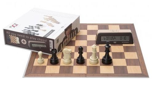DGT Chess Gift Box - all you need to learn and play plus timer Chess Set