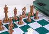 Emisario Deluxe Tournament Chess Set Combo - White & Brown - Chess Set - Chess-House