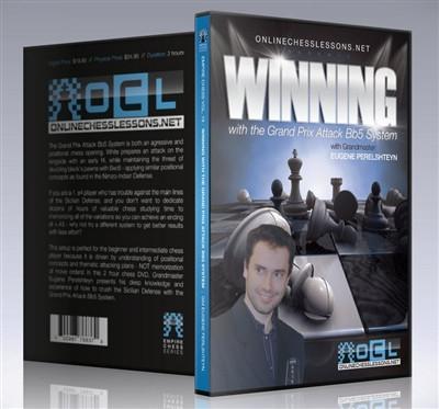 Empire Chess Vol. 18: Winning with the Grand Prix Attack Bb5 System - GM Perelshteyn - Movie DVD - Chess-House