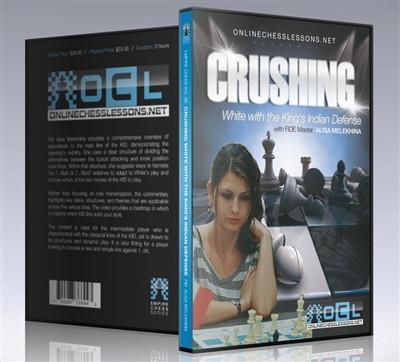 Empire Chess Vol. 36: Crushing White with the King's Indian Defense - FM Melekhina - Movie DVD - Chess-House