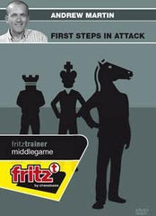 First steps in attack (DVD) - Martin - Software DVD - Chess-House
