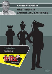 First Steps in Gambits and Sacrifices - Martin - Software DVD - Chess-House