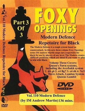 Foxy Openings #110 Modern Defense 3 - Martin - Software DVD - Chess-House