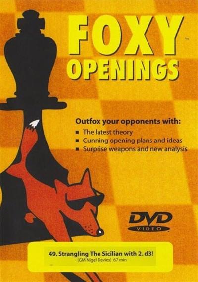 Foxy Openings #49 Strangling the Sicilian (DVD) - Davies - Software DVD - Chess-House