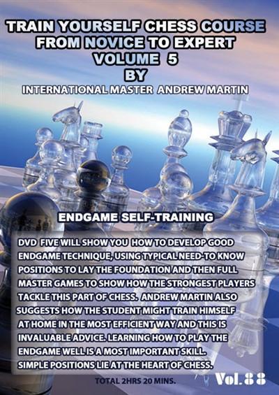 Foxy Openings #88 5 of 5 Endgames Self-Training Easily Explained (DVD) - Martin - Software DVD - Chess-House