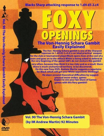 Foxy Openings #90 Von-Hennig Schara Gambit (DVD) - Martin