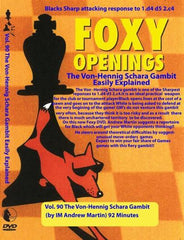 Foxy Openings #90 Von-Hennig Schara Gambit (DVD) - Martin - Software DVD - Chess-House
