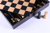 German Staunton Chessmen with Maple Storage Board - Chess Set - Chess-House