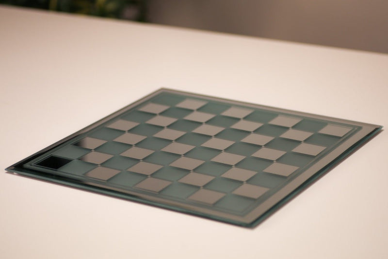 Glass Chess Board - Mirrored