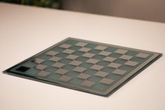Glass Chess Board - Mirrored - Board - Chess-House