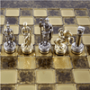Greek Roman Period Chess Set with Storage Chess Set